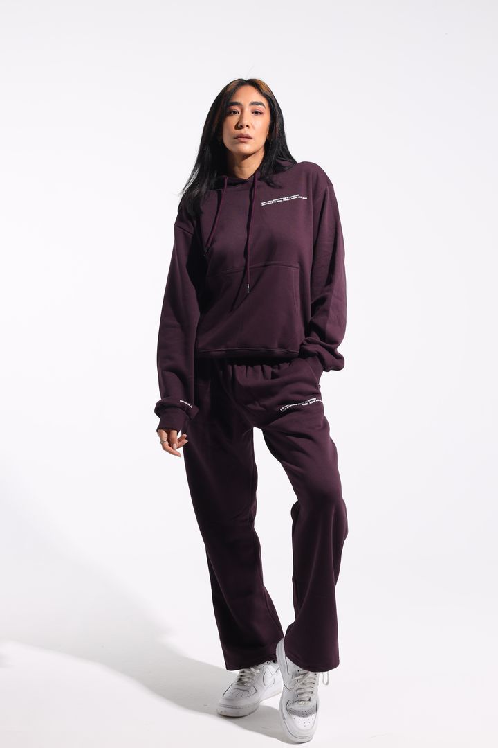 aritzia wide leg sweats